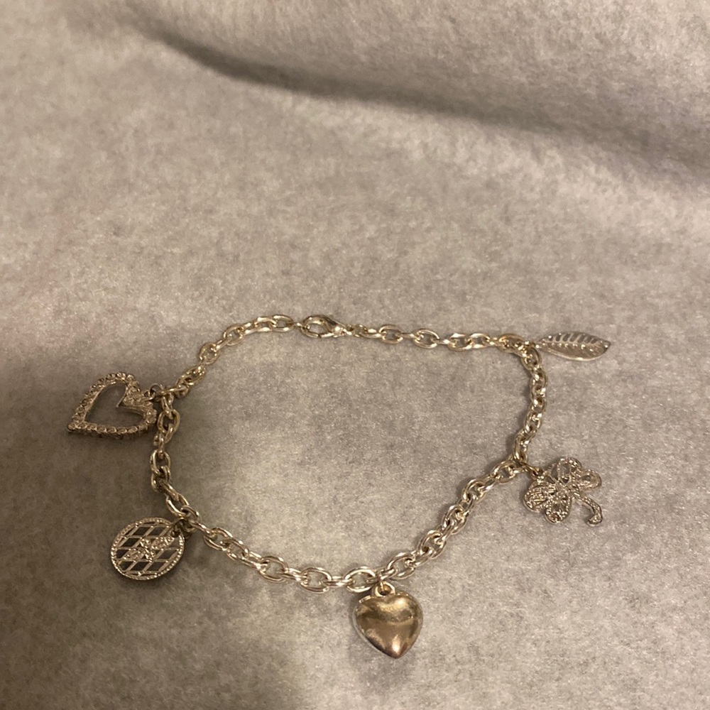 Stainless Steel Silver Anklet. 9.5” long. NWT
